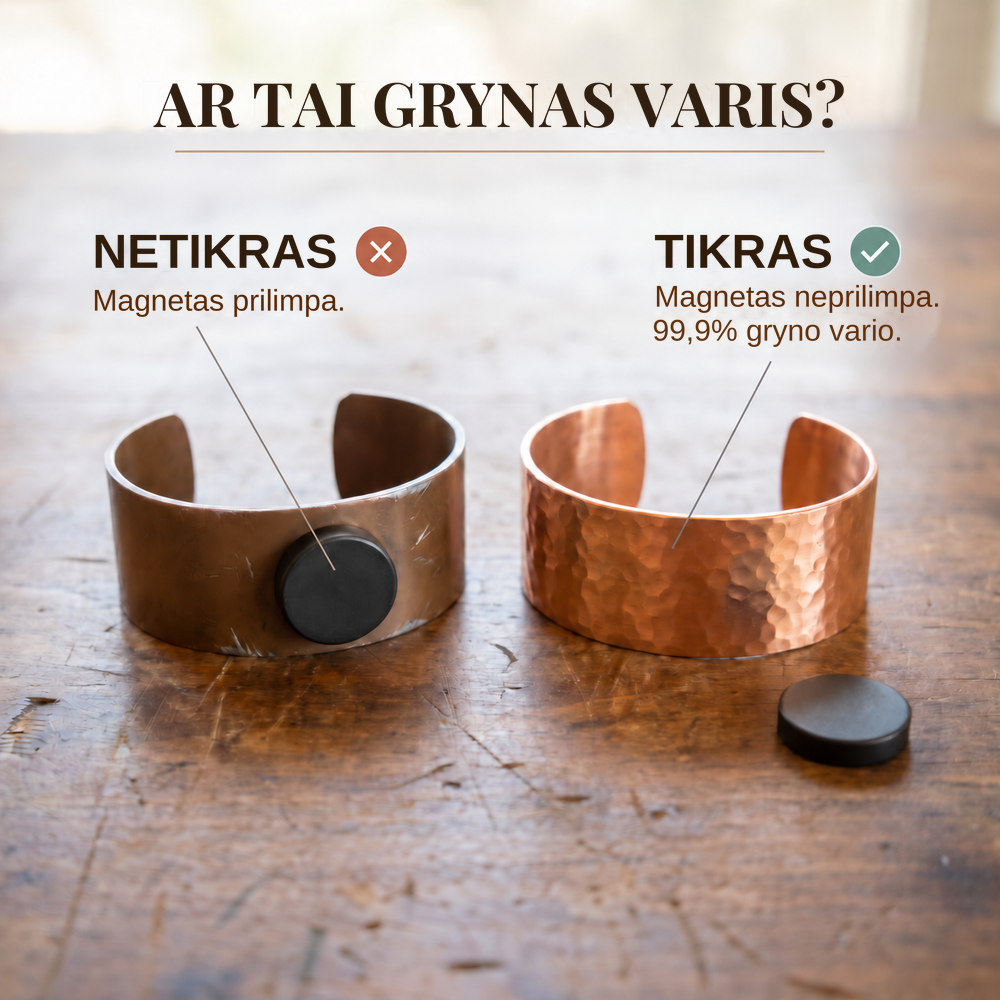 Varinis žiedas Durpės
